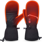 DAY WOLF 7.4V Unisex Featherweight Battery Heated Ski Mittens