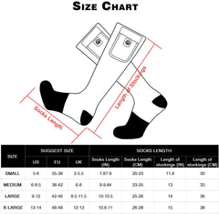 DAY WOLF 7.4V Battery Heated Socks