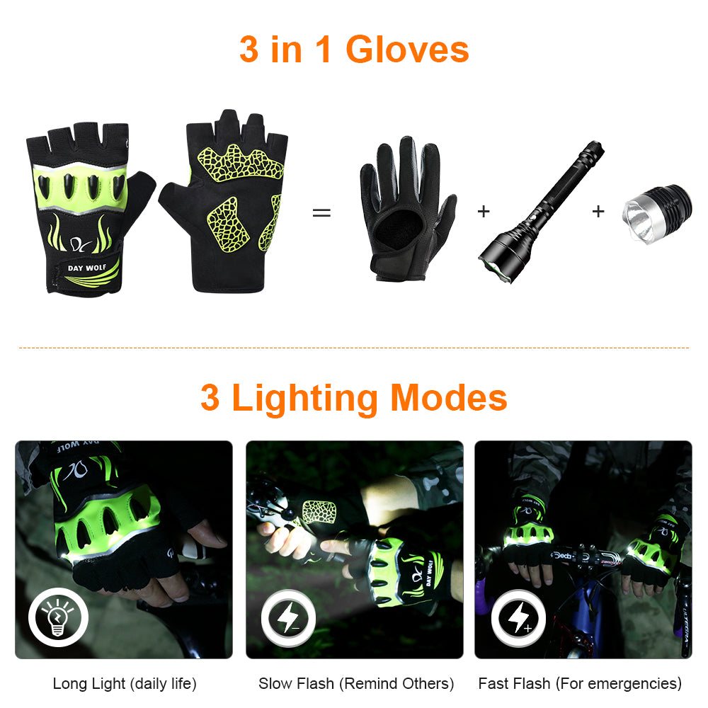 <transcy>LED-Taschenlampen-Handschuhe - Retter</transcy>