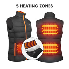 Day Wolf Women's 5V 10000mah Heated Vest Up To 4XL