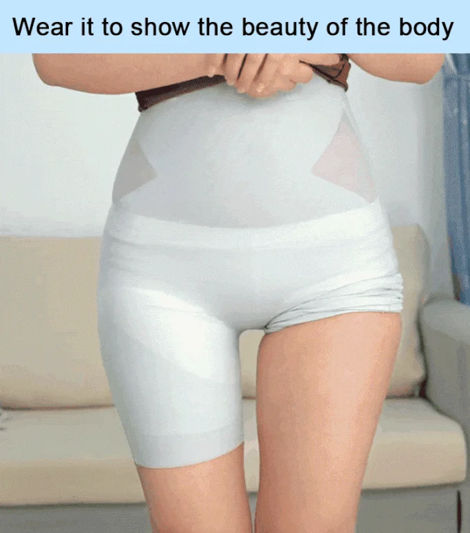 Ultra Slim Tummy Control Hip Lift Panties,High Waist Shapewear Panties for  Women,High Elastic Ice Silk Cooling Seamless Shapewear,Comfortable and