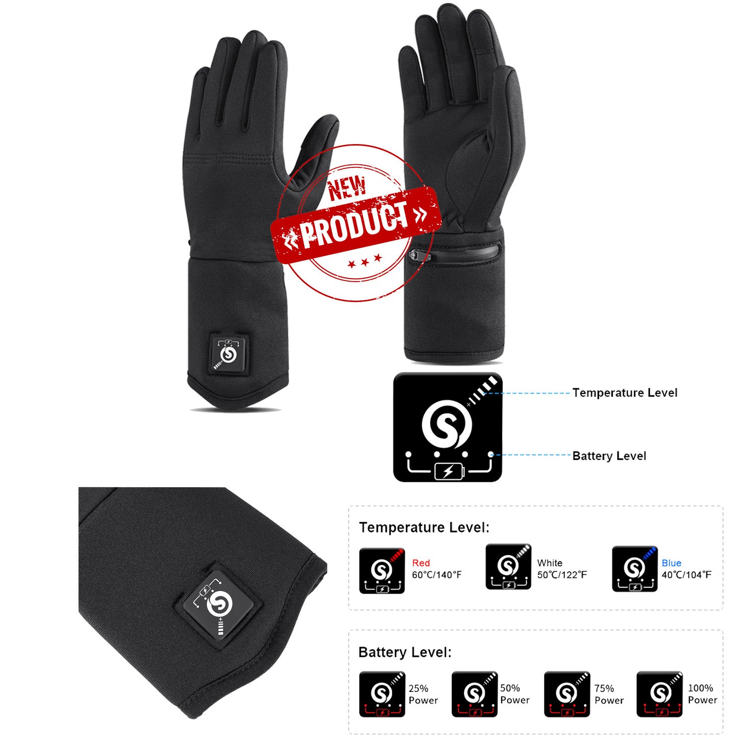 day wolf beheizbare handschuhe Superweiche beheizbare Handschuhe DayWolf – Day Wolf