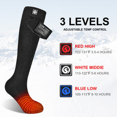 Heated Socks for Men and Women Rechargeable Battery Heated Socks