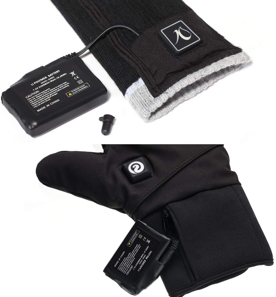 <transcy>7,4 V, 2200 mAh Akku für Retter beheizter Handschuh Retter beheizte Socken 35135 DC-Stecker Frostschutz-Polymerzellen</transcy>