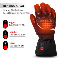 Top-Notch Heated Motorcycle Gloves with a Tough Protective Shell