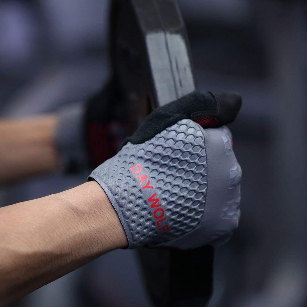 Fitness Gloves - Day Wolf & Red