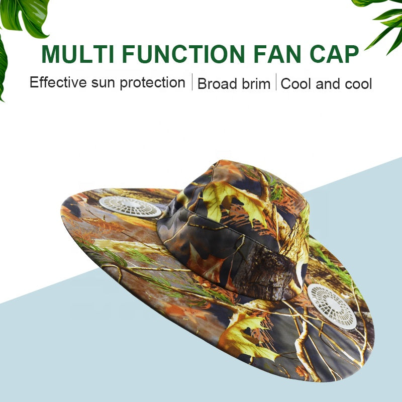 Air Conditional Cooling Fan Hats ｜Savior